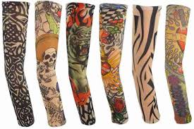TA-TATOO GLOVES D-ARM SLEEVES